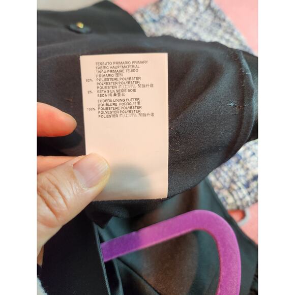 DSquared2 "Little Black Dress"‎ with Open Back and Cape  set made in Italy - Picture 8 of 13